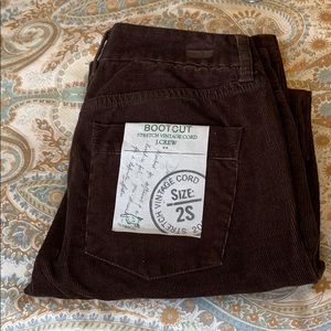 NWT brown bootcut pants from JCrew Factory